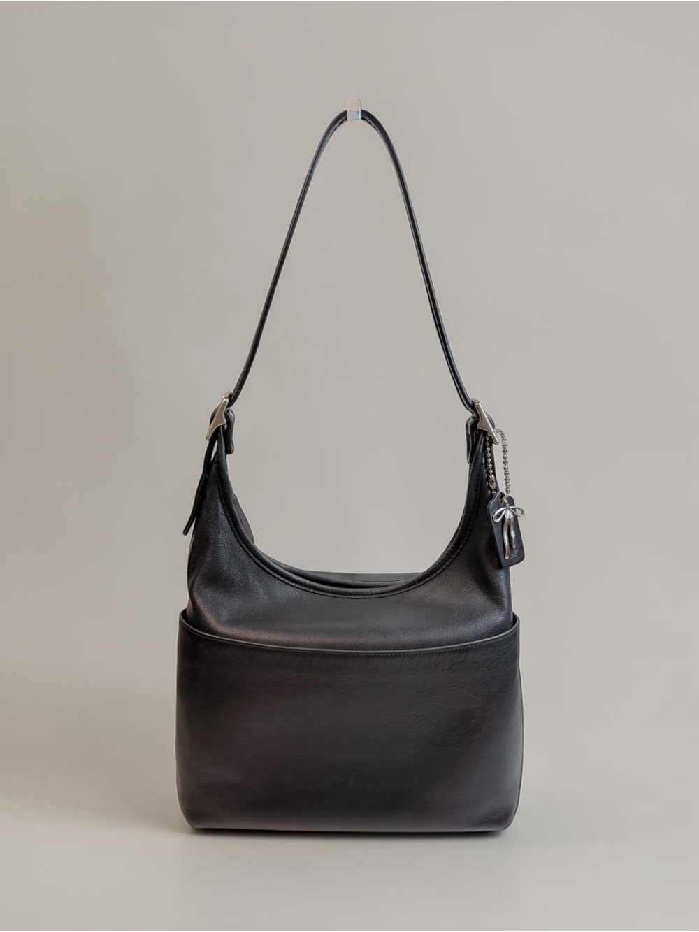 🖤 Vintage Coach Legacy Slouchy Hobo Shoulder Bag Black Style 0958